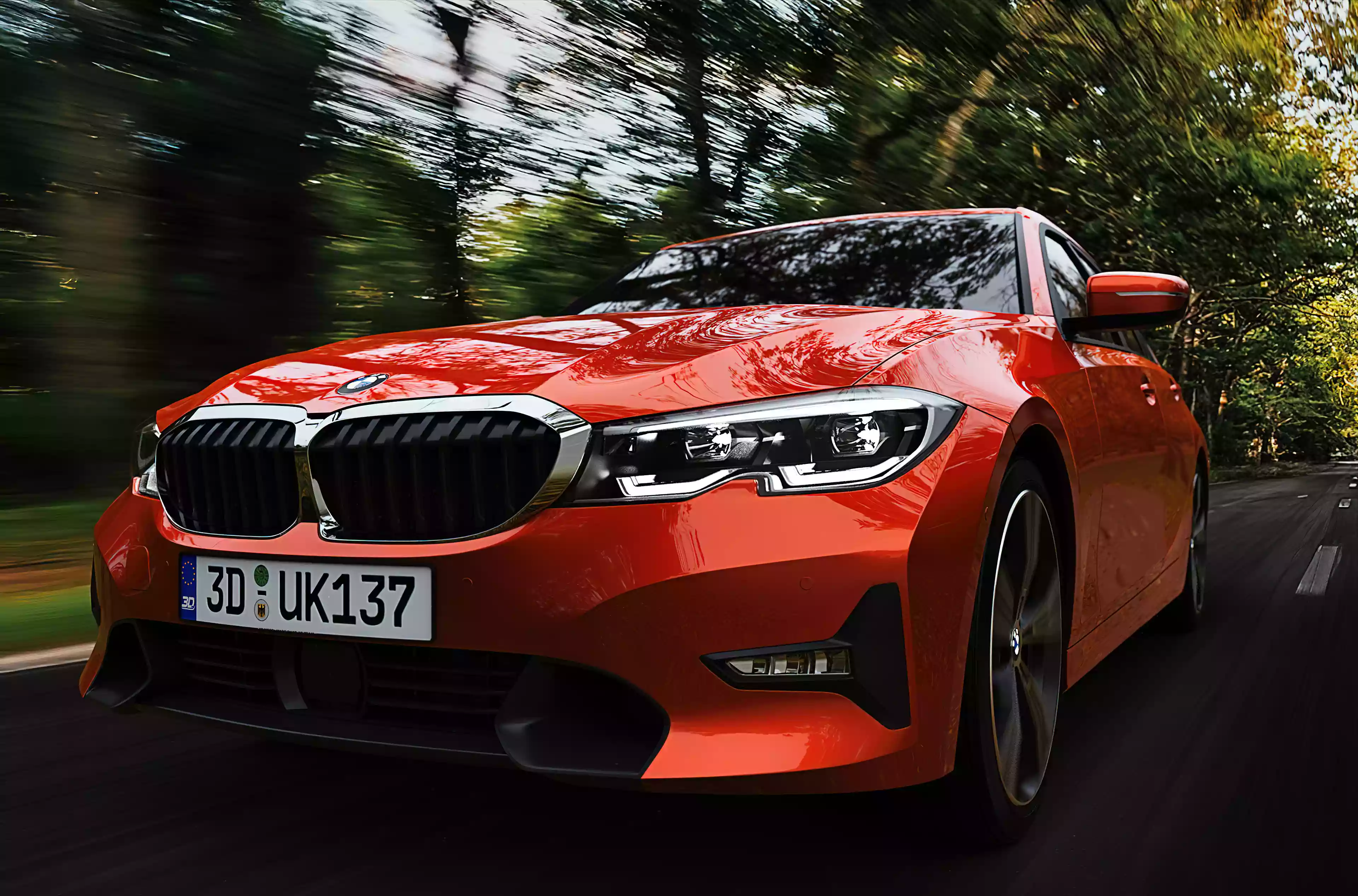 Renderizado de automóviles